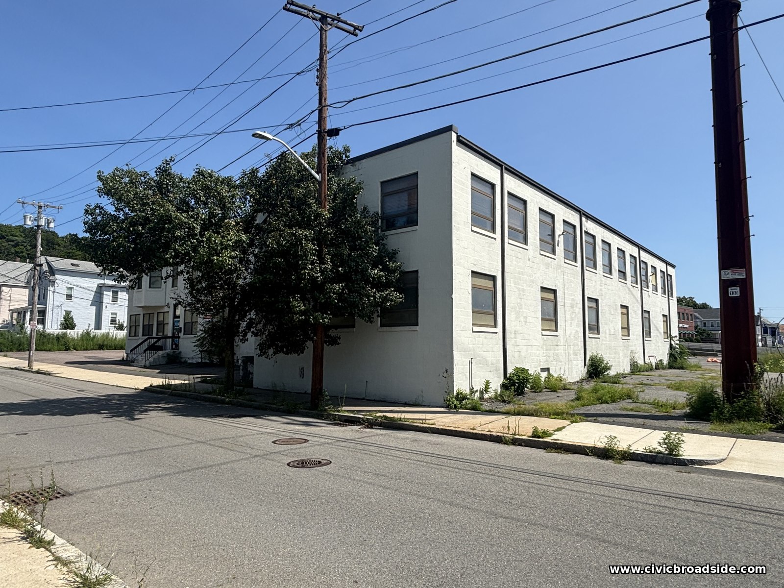 Street-level photo of a second Mystic Valley Regional Charter School property in Malden